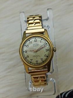 RARE VINTAGE CHRONEX WATCH MANUAL SWISS 1960s ORIGINAL ROUND DIAL 34 MM