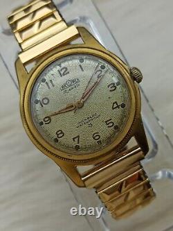 RARE VINTAGE CHRONEX WATCH MANUAL SWISS 1960s ORIGINAL ROUND DIAL 34 MM