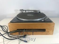 RARE VINTAGE LENCO BOGEN B62 L70 turntable record player SWISS MADE