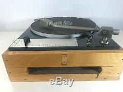 RARE VINTAGE LENCO BOGEN B62 L70 turntable record player SWISS MADE