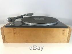 RARE VINTAGE LENCO BOGEN B62 L70 turntable record player SWISS MADE