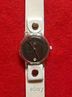 RARE VINTAGE MCDONALD Fastfood Manager's Watch Swiss Made