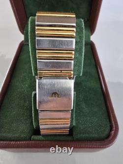 RARE VINTAGE Maurice Lacroix Date REF# 09219 SWISS 2 TONE Quartz Movement