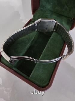 RARE VINTAGE Maurice Lacroix Date REF# 09219 SWISS 2 TONE Quartz Movement