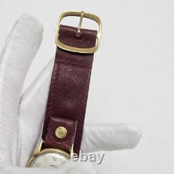 RARE VINTAGE ROAMER MANUAL WIND 15 JEWEL SWISS MENS WRIST WATCH 1960s 35mm