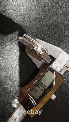 RARE VINTAGE SWI SWISS MADE Harrods Label Date 20ATM DIVER WATCH Brevet 503.305