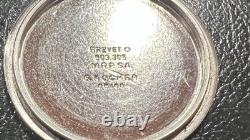RARE VINTAGE SWI SWISS MADE Harrods Label Date 20ATM DIVER WATCH Brevet 503.305