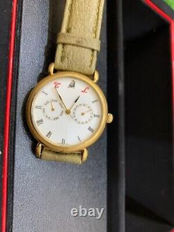 RARE VINTAGE TONINO LAMBORGHINI WATCH 13404 SWISS DUAL DATE CHRONOGRAPH WithBOX