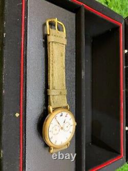 RARE VINTAGE TONINO LAMBORGHINI WATCH 13404 SWISS DUAL DATE CHRONOGRAPH WithBOX