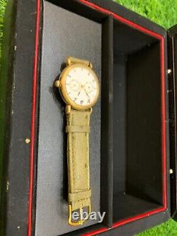 RARE VINTAGE TONINO LAMBORGHINI WATCH 13404 SWISS DUAL DATE CHRONOGRAPH WithBOX