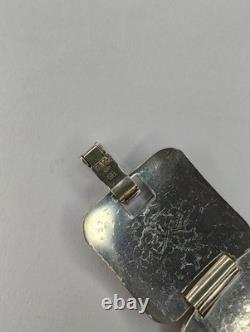 RARE VINTAGE VENUS Ladies Watch 800 Silver Bracelet Manual Wind NOS TAG 1970s