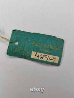 RARE VINTAGE VENUS Ladies Watch 800 Silver Bracelet Manual Wind NOS TAG 1970s