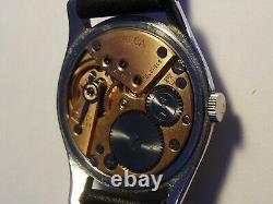 RARE VINTAGE WWII 1946 SWISS OMEGA CAL. 265 GREAT DIAL JUMBO 36mm CASE REF. 2503