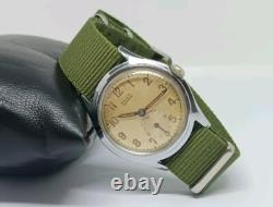 RARE VINTAGE Watch OLMA MILITARY MEN'S Swiss Made Wrist Watch 1940's