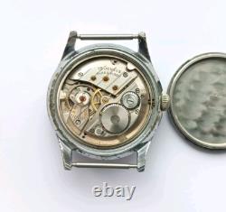 RARE VINTAGE Watch OLMA MILITARY MEN'S Swiss Made Wrist Watch 1940's