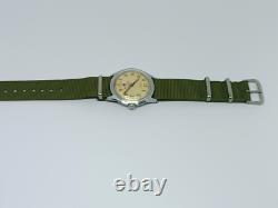 RARE VINTAGE Watch OLMA MILITARY MEN'S Swiss Made Wrist Watch 1940's