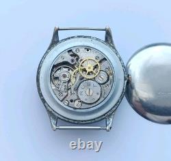 RARE VINTAGE Watch RUBY PRECISION MILITARY MEN'S Swiss Made Wrist Watch 1940's