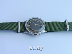 RARE VINTAGE Watch RUBY PRECISION MILITARY MEN'S Swiss Made Wrist Watch 1940's