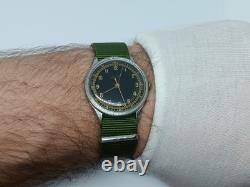 RARE VINTAGE Watch RUBY PRECISION MILITARY MEN'S Swiss Made Wrist Watch 1940's