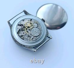 RARE VINTAGE Watch RUBY PRECISION MILITARY MEN'S Swiss Made Wrist Watch 1940's