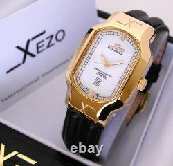 RARE VINTAGE Xezo Freelancer 925 Sterling 18K Gold Swiss Automatic Watch #40/500