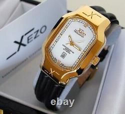 RARE VINTAGE Xezo Freelancer 925 Sterling 18K Gold Swiss Automatic Watch #40/500