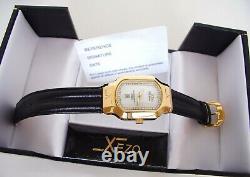RARE VINTAGE Xezo Freelancer 925 Sterling 18K Gold Swiss Automatic Watch #40/500