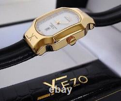 RARE VINTAGE Xezo Freelancer 925 Sterling 18K Gold Swiss Automatic Watch #40/500