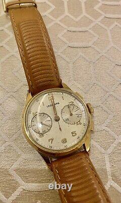 RARE Vintage -1940's LEONIDAS (Pre Heuer) SWISS Chronograph Watch