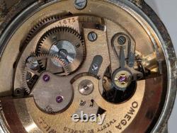 RARE Vintage 1958 OMEGA Seamaster Cal. 501 Automatic Gold Swiss Made 34mm Men's