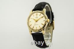 RARE Vintage 1958 OMEGA Seamaster Cal. 501 Automatic Gold Swiss Made 34mm Men's