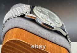 RARE Vintage 1960's WITTNAUER Automatic Hexagon Stainless Watch Kestenmade Band