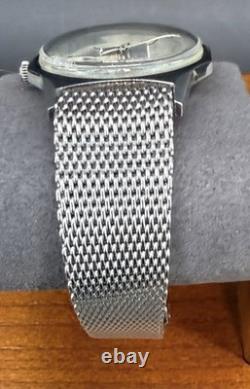 RARE Vintage 1960's WITTNAUER Automatic Hexagon Stainless Watch Kestenmade Band