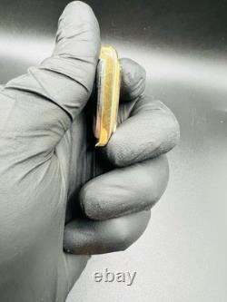 RARE Vintage 24K Gold Plated Ilona Horlogeurs Tank Swiss Made Watch (UNTESTED)