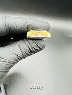 RARE Vintage 24K Gold Plated Ilona Horlogeurs Tank Swiss Made Watch (UNTESTED)