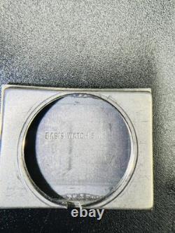 RARE Vintage 24K Gold Plated Ilona Horlogeurs Tank Swiss Made Watch (UNTESTED)