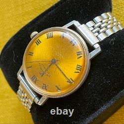 RARE Vintage 60s Paul Garnier 21 Jewels Swiss Water Resistant Wind Up Watch