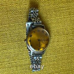 RARE Vintage 60s Paul Garnier 21 Jewels Swiss Water Resistant Wind Up Watch