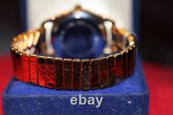 RARE Vintage Brand New Gold Plated Swiss 17-Jewel Mechanical 35mm Watch NEW