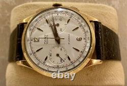 RARE Vintage CAMY-1950s-Solid Gold 18k Case Men's SWISS Watch-COLLECTORS