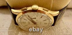 RARE Vintage CAMY-1950s-Solid Gold 18k Case Men's SWISS Watch-COLLECTORS