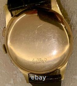 RARE Vintage CAMY-1950s-Solid Gold 18k Case Men's SWISS Watch-COLLECTORS