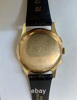 RARE Vintage CAMY-1950s-Solid Gold 18k Case Men's SWISS Watch-COLLECTORS