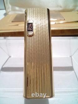 RARE! Vintage DIPLOMAT Present Set, Lighter+Pen+Card Holder, SWISS, NEW OLD