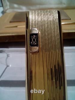 RARE! Vintage DIPLOMAT Present Set, Lighter+Pen+Card Holder, SWISS, NEW OLD