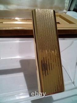 RARE! Vintage DIPLOMAT Present Set, Lighter+Pen+Card Holder, SWISS, NEW OLD