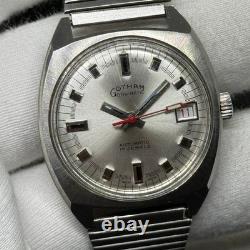 RARE Vintage Gotham Gothamatic Automatic Watch 17 Jewels Swiss Made