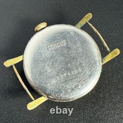 RARE Vintage Henry Capt Geneve Swiss Sec Hand Bleeding Heart Moeris Watch Runs