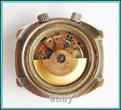 RARE Vintage INVICTA COMPRESSOR Soccer Timer Wristwatch Swiss Made WORKING