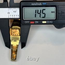 RARE Vintage JODAY Swiss Made Women's Watch Gold Tone Manual Wind RUNS GREAT